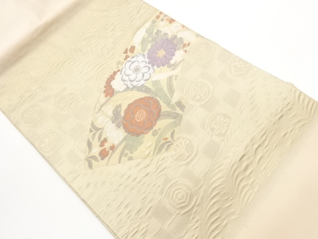 JAPANESE KIMONO / CHRYSANTHEMUM / ROUND / TORTOISESHELL / CHECKERBOARD